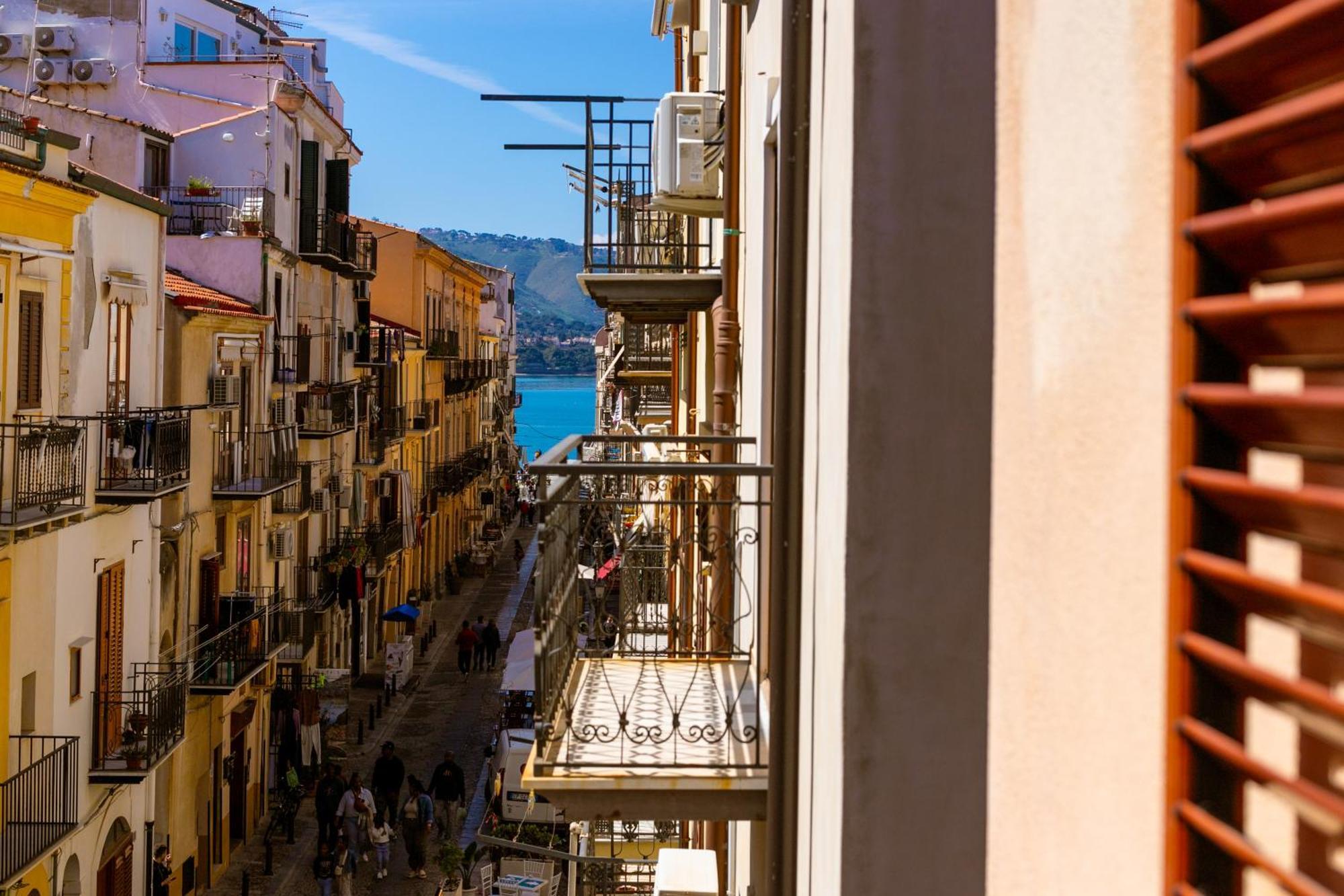 Ferienwohnung 30 Balcone Bordonaro Cefalù Exterior foto